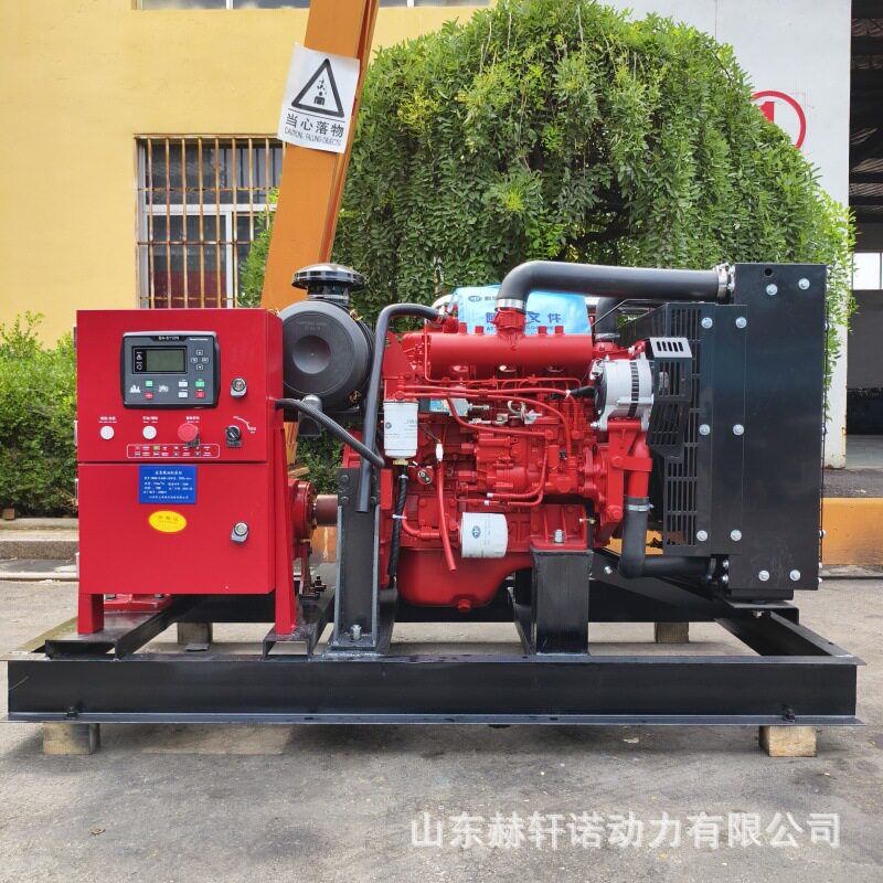 可移动式水泵机组自吸抽水泵应急防汛泵车大流量吸水泵车发电机