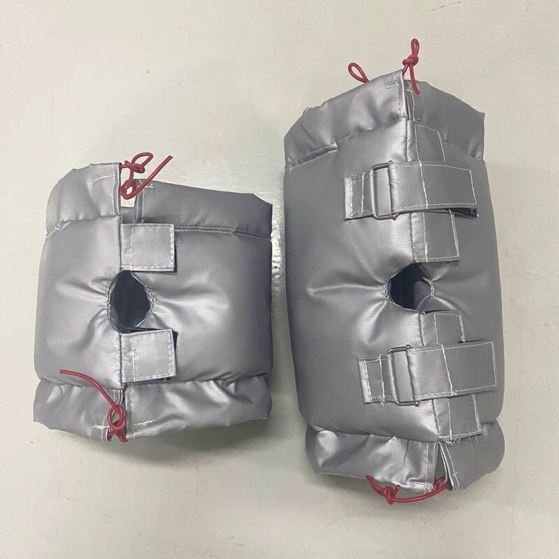 可拆卸法兰球阀蒸气保温套耐高温