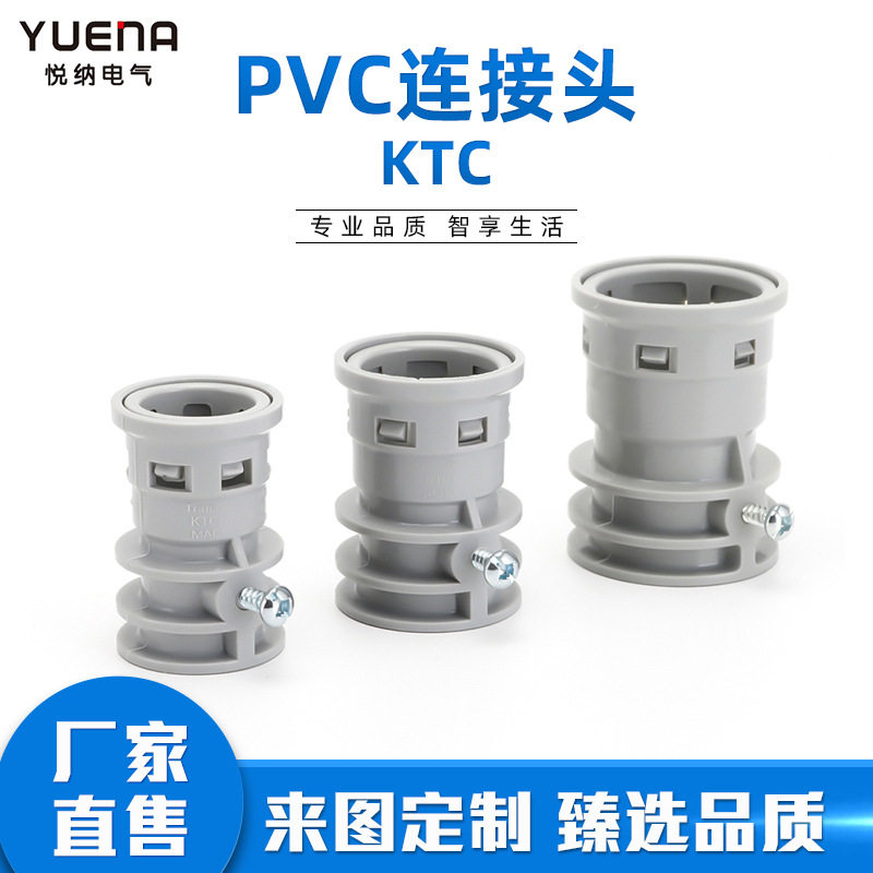 PVC穿线保护管直插快速接头