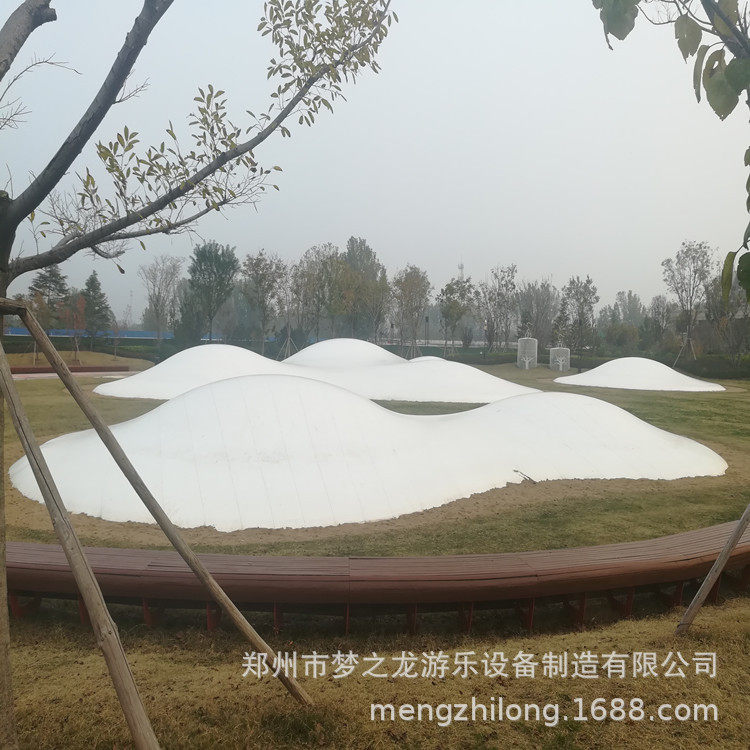 云南丽江推荐蹦蹦云沙窝网红蹦床梦之龙游乐园游乐设备