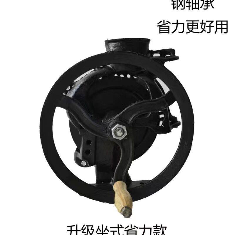 家用手摇玉米脱粒机小型半自动手动机械两用款铸铁玉米机