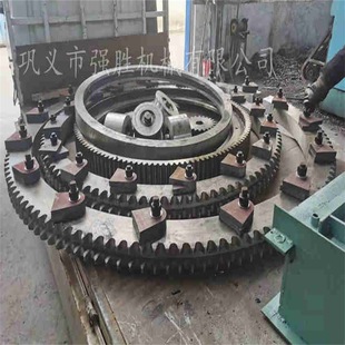 回转窑铸钢大齿轮现货供应 可制作直径6米以下大齿轮