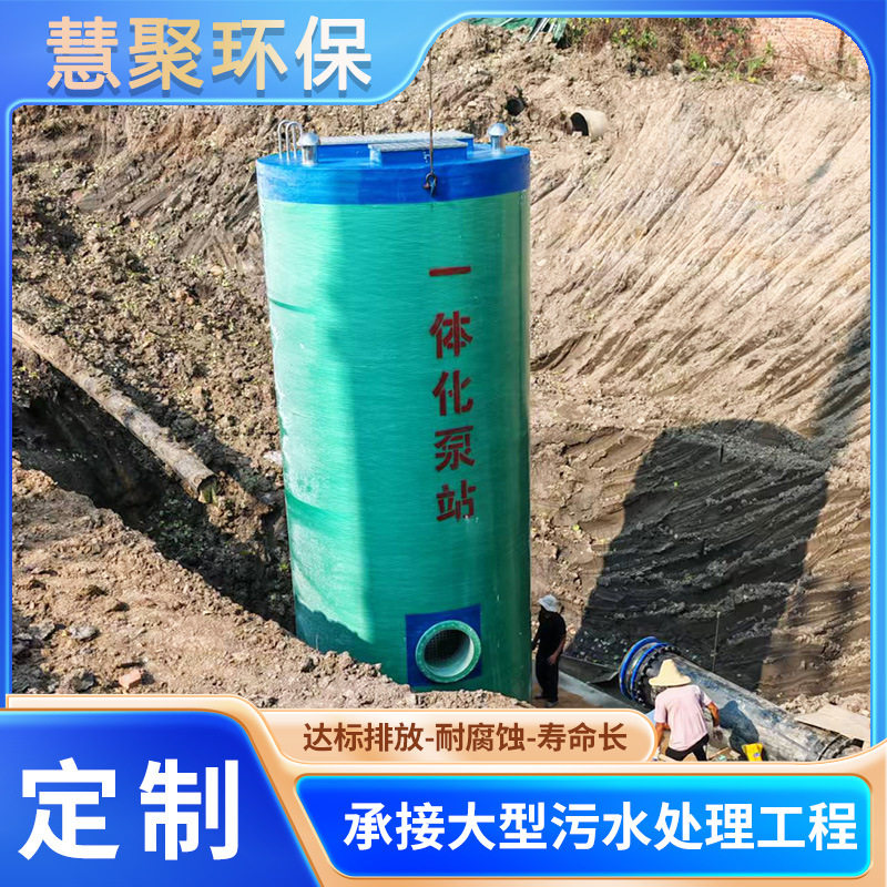 全自动智能雨污分离污水提升泵站