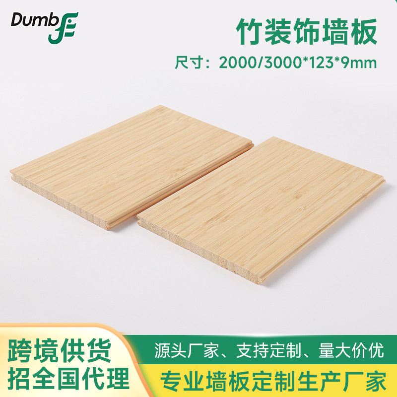 竹木纤维集成墙板隔墙装饰