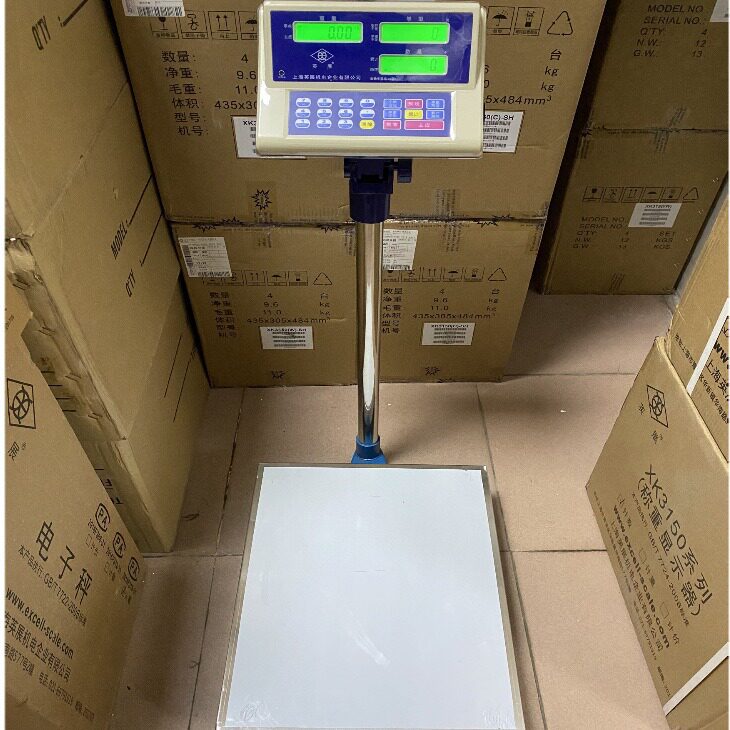 上海英展电子计数台秤XK3150(C)-SH-200kg工业计数台称
