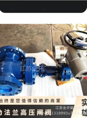 电厂用高压法兰闸阀Z941Y-100I-DN80智能开关量控制 电压AC380V