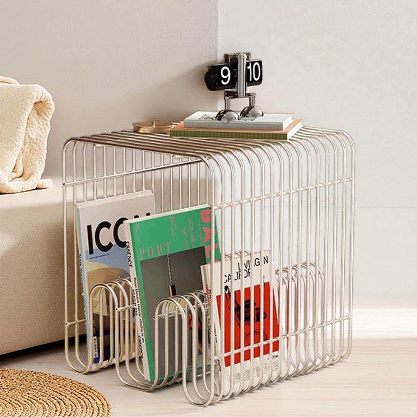 线条边几墙上置物架房间装饰墙面展示架铁艺卧室床头壁挂角几