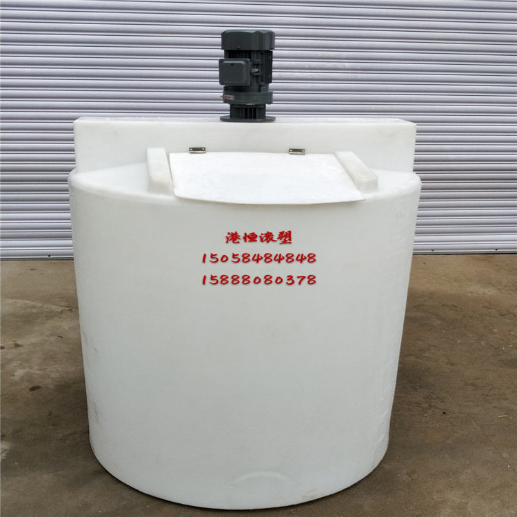 聚乙烯加药箱 pe加药箱 3吨塑料加药箱 3000L搅拌桶 带刻度加药箱