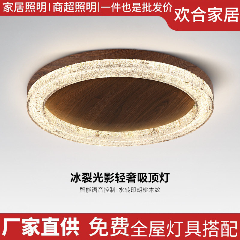 意式极简客厅树脂吸顶灯现代简约高端设计师中古风主卧房间灯