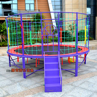 圆形蹦床.儿童蹦蹦床.弹跳床蹦极床.幼儿园蹦床.游乐场蹦极跳跳床