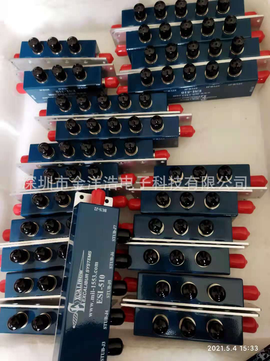 EXC 1553B耦合器 1553B隔离器 ESI-110 210 310 410 510 610 810