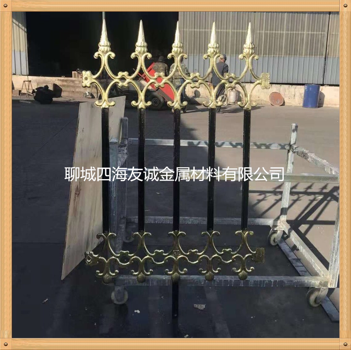 吉林四平加工定做铸铁护栏 玛钢铸铁护栏铸铁围墙铸铁花
