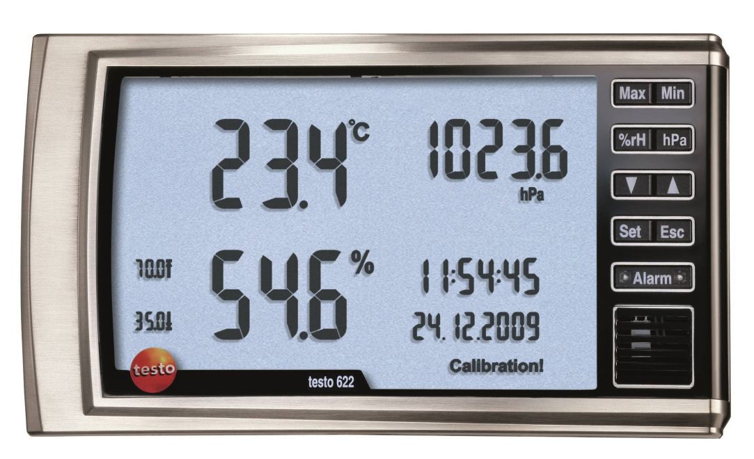 testo622数字式温湿度大气表
