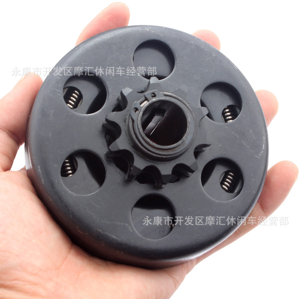 152 168离心式自动发动机卡丁车配件16MM内置离合器10齿428链齿轮