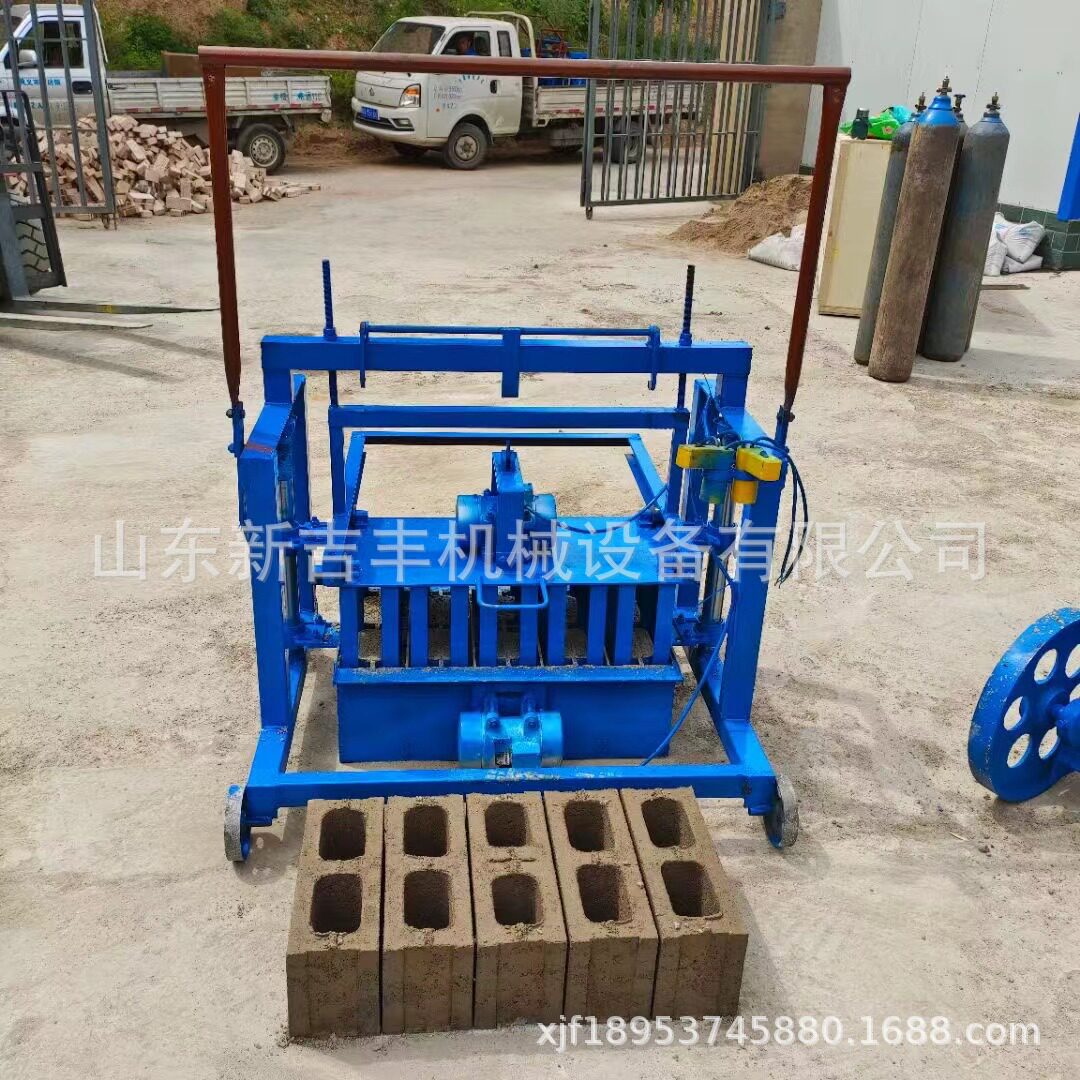 小型半自动免烧空心砖机220V