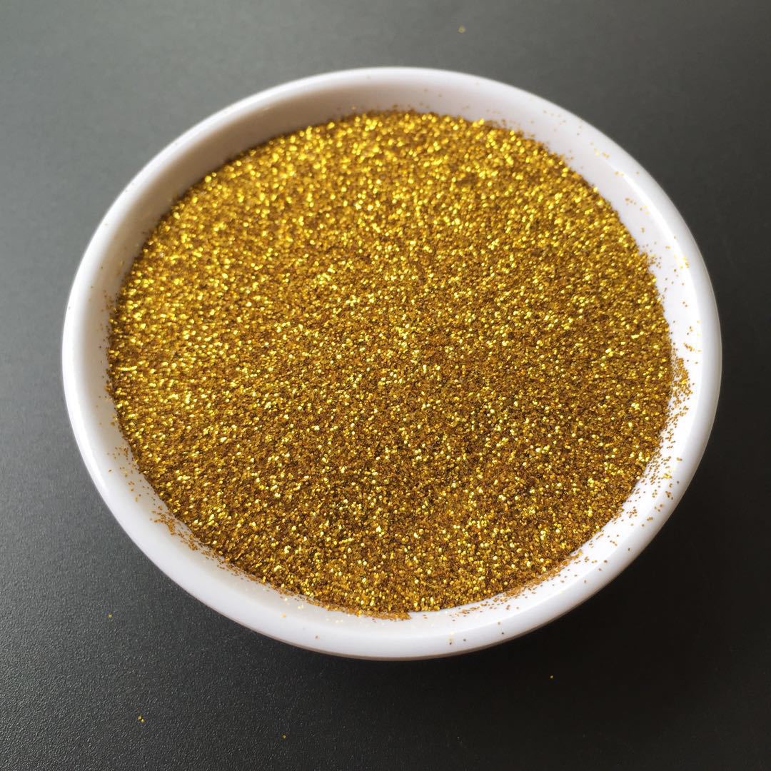 销售注塑专用金葱粉 耐高温金葱片  铝质金葱粉 浅金铝片