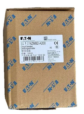 EATON/伊顿穆勒 NZMB2-A200/250-AS塑壳断路器25kA3P热磁式配电