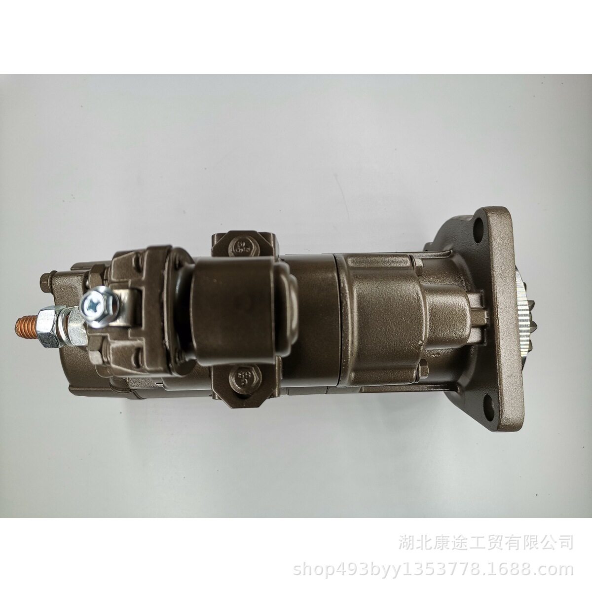 玉柴4110起动机SC142-3708100SF1强启电启动推土机柴油机电机