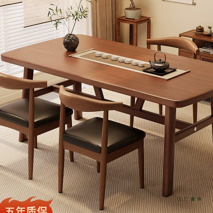简易茶桌茶台客厅小沙发茶桌小餐桌矮桌子茶楼喝茶家用长方形桌子