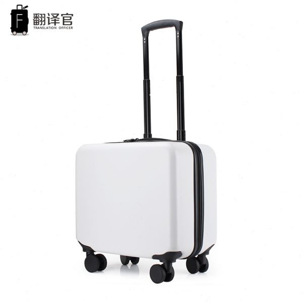 翻译官登机箱16寸小号行李箱女轻便小旅行拉杆箱迷你密码皮箱男18