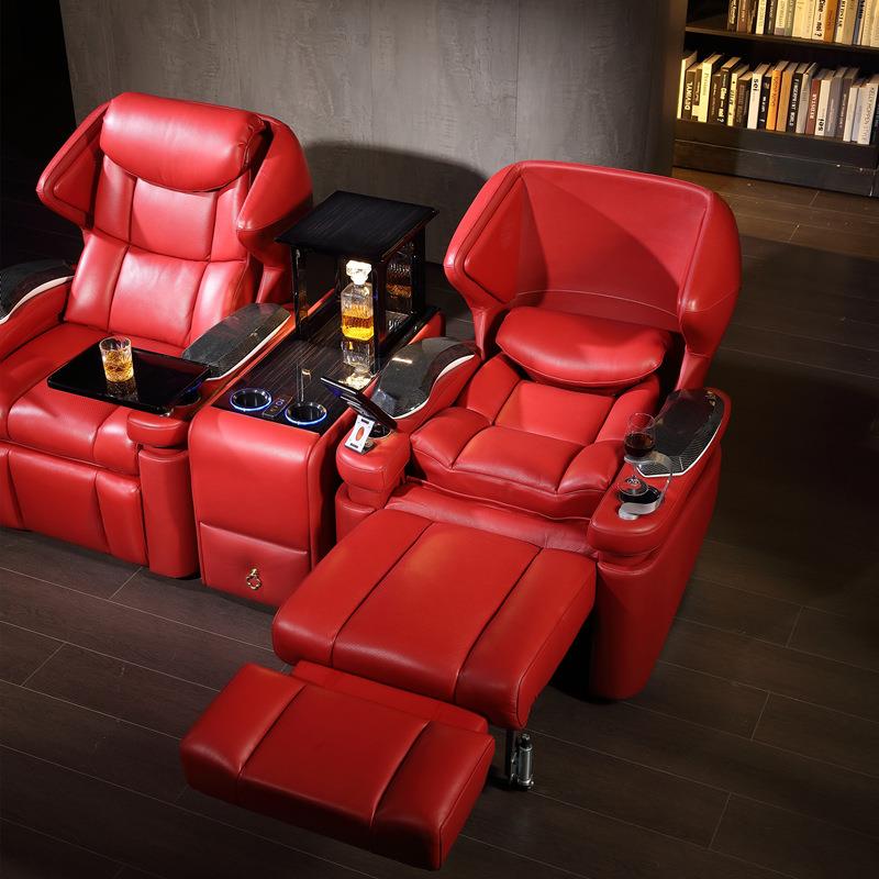 头等舱电动功能沙发座椅真皮头等太空舱别墅单人佛山家庭影院沙发