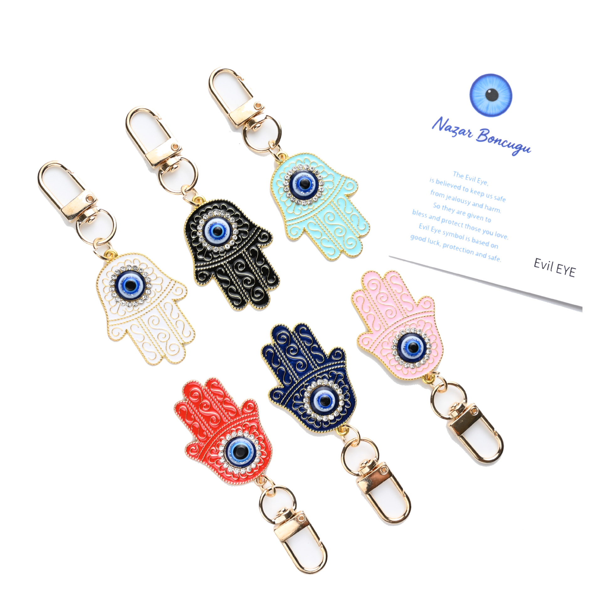 土耳其蓝眼睛包挂件EvilEye