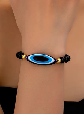 坏眼不碰手链恶魔之眼串珠