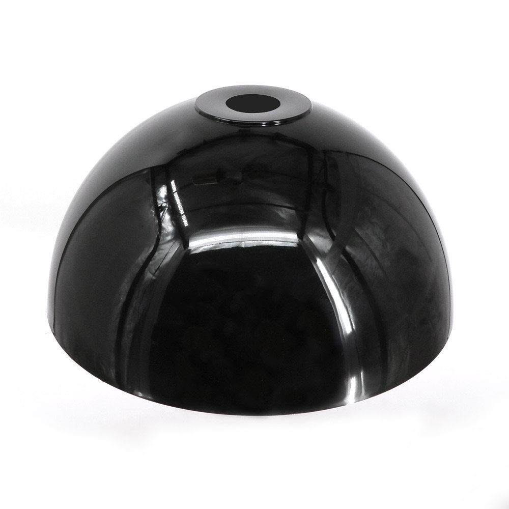 黑色塑料灯罩侘寂风暗黑个性创意工厂酒吧餐厅书房台灯吊灯替换罩