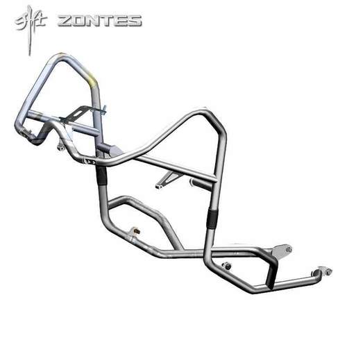 升仕新款大排ZT703F机车拉力款原车左右护杠防摔保险杠杆竞技杠