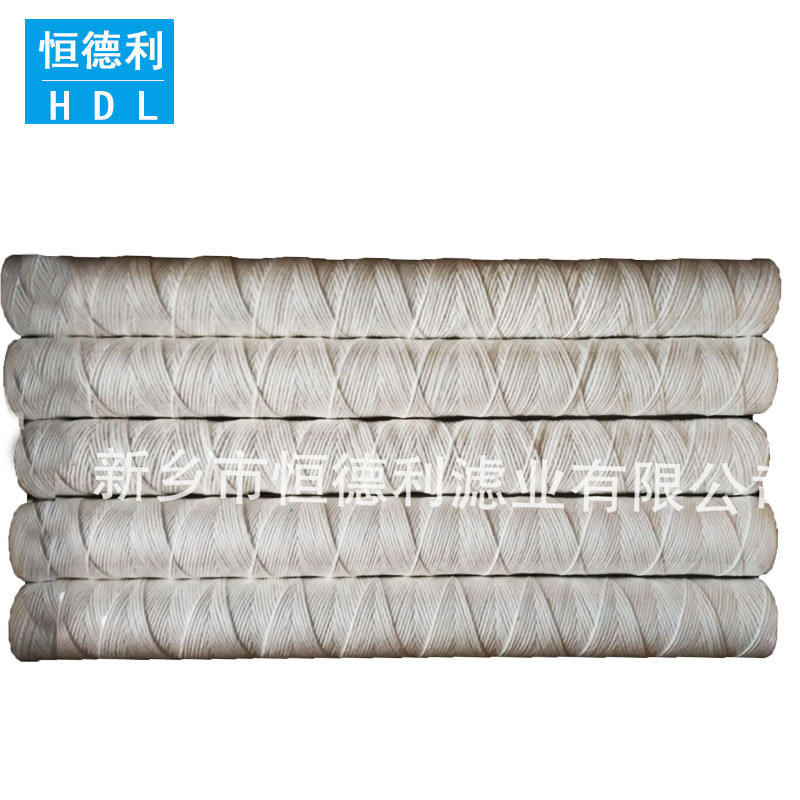 厂家直销线绕水滤芯40英寸PP棉线绕滤芯 水处理滤芯