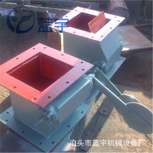 电动重锤翻版阀圆口重锤卸灰阀600*600锁风翻板卸灰阀棒条闸板阀