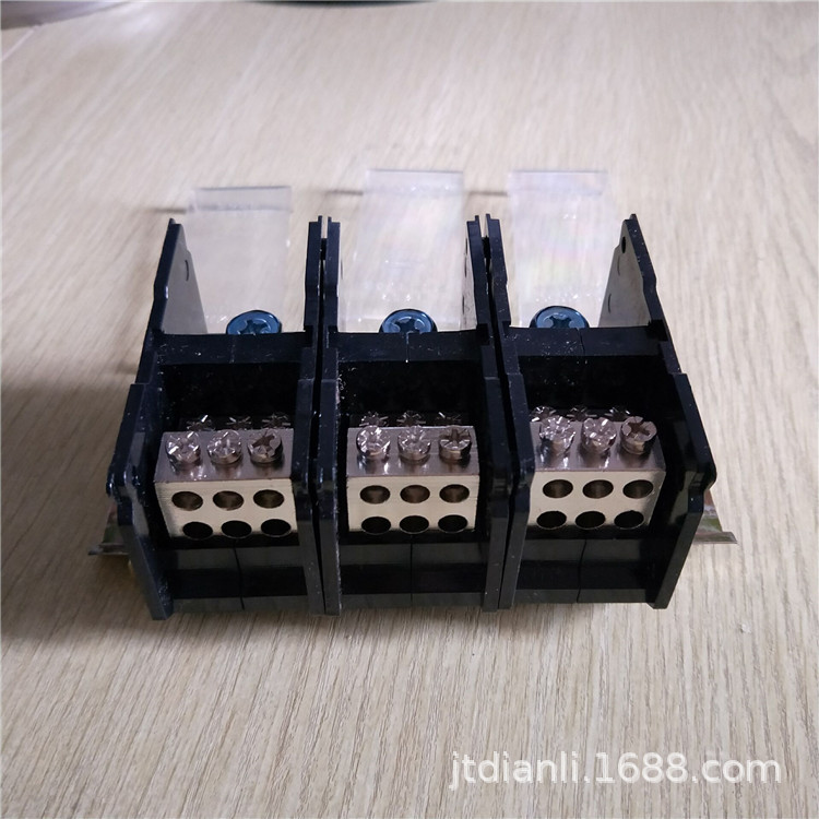 海燕FJ6D-200-03/18三相十八表户导轨式分线端子3进18出分线端子