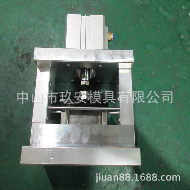 玖安模具供应自动包装机条形袋66mm袋宽切角模异形袋冲模具
