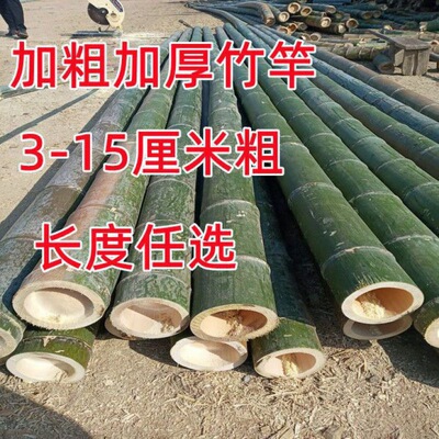 竹竿粗粗款长竹竿竹杆竹竿粗竹杆工大毛竹搭架跳舞竹竿子