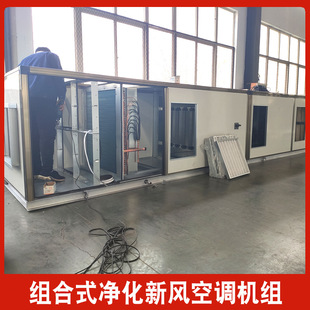 生产AHU直膨全新风式净化机组 直膨洁净恒温恒湿空调机组