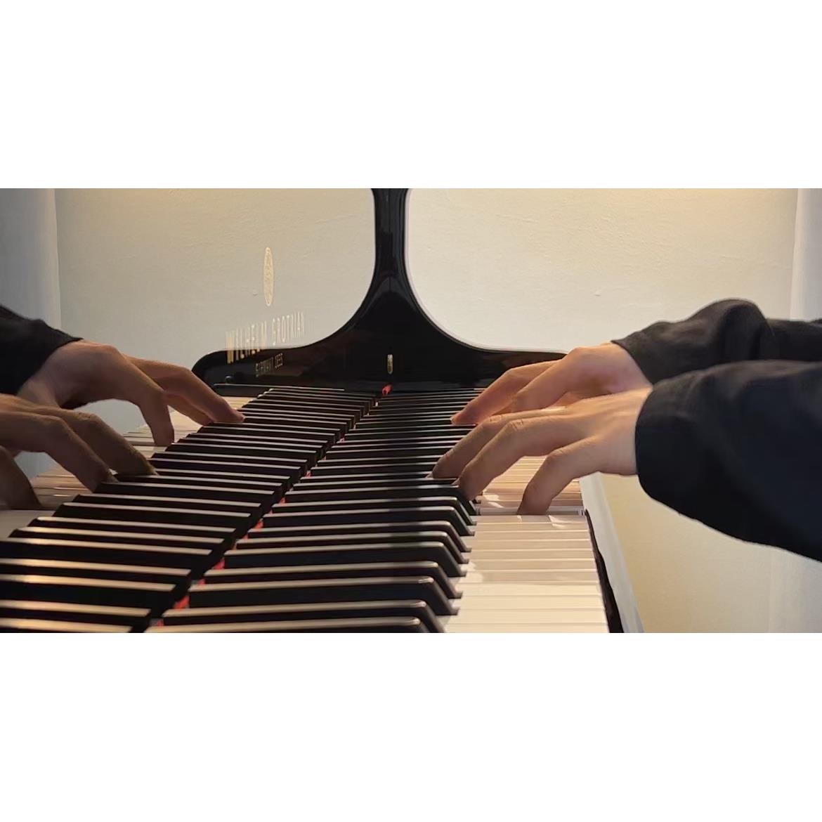 钢琴曲示范男生代弹钢琴流行歌声乐伴奏演奏录视频音频制作伴奏