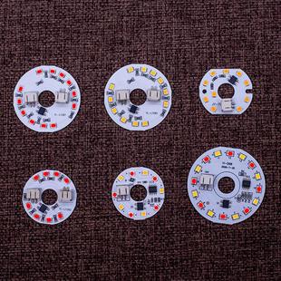 电子LED灯板水晶灯莲花灯神社灯宫灯财神七彩光源红黄光芯片灯珠