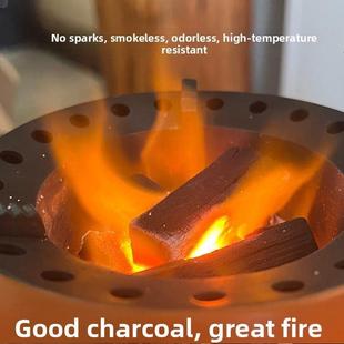 龙崖炭上等泡茶炭功夫茶专用炭烧烤炭炉泡茶炭咬炭非炒星炭