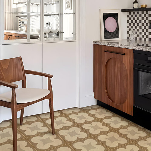 法式复古防水耐磨遮丑地贴