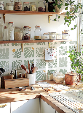 Matisse马蒂斯瓷砖贴纸防水厨房装饰翻新花砖墙贴自粘多色多巴胺