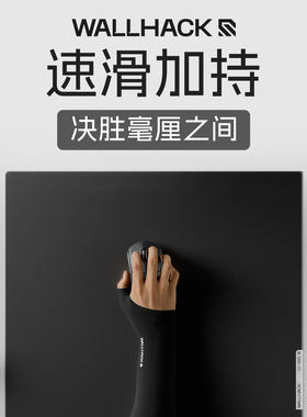 Wallhack沃哈克电竞专用飞袖Skypad3.0玻璃鼠标垫游戏冰袖FPS吃鸡