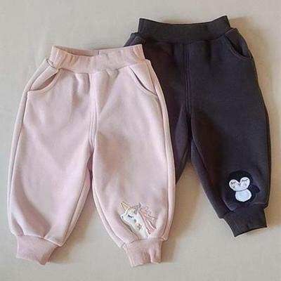 品牌长裤摇粒绒加厚舒适细腻儿童