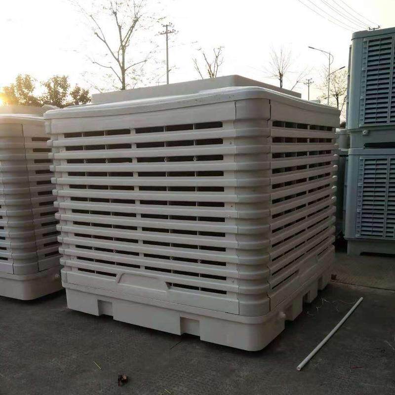 3KW大功率工业冷风机外墙安装风管4KW超大风量降温室外环保水空调