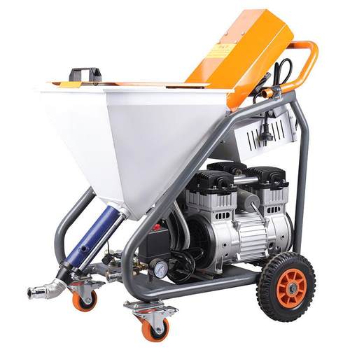 厂家直供大功率多功能喷涂机一键启动喷料机水泥基真石漆喷涂机