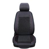 新款 汽车三件套木珠座垫小蛮腰半包汽车座套小车座椅套透气