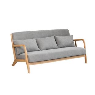 懒人沙发椅出租屋小户型木制实木沙发现代简约轻奢客厅家具套装