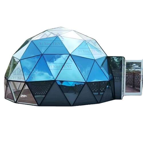 6—20米球形玻璃星空房户外酒店民宿帐篷网红展厅穹顶阳光房餐厅