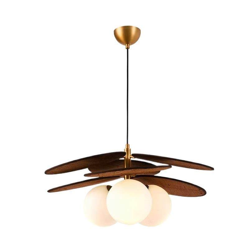 藤编吊灯复古法式中古卧室吊灯餐厅吧台书房魔豆灯实木吊灯民宿风,家装灯饰光源,智能吊灯,淘宝优惠券,粉丝福利购,淘宝优惠卷