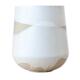 北欧白色陶瓷水滴高花盆大号无孔水培陶土陶盆粗陶绿植盆栽套盆