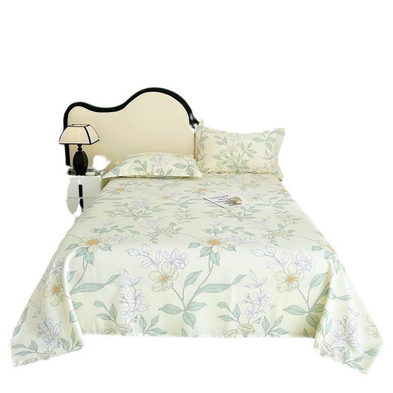 夏季竹纤维凉席三件套可折叠水洗软席家用排汗空调席可机洗